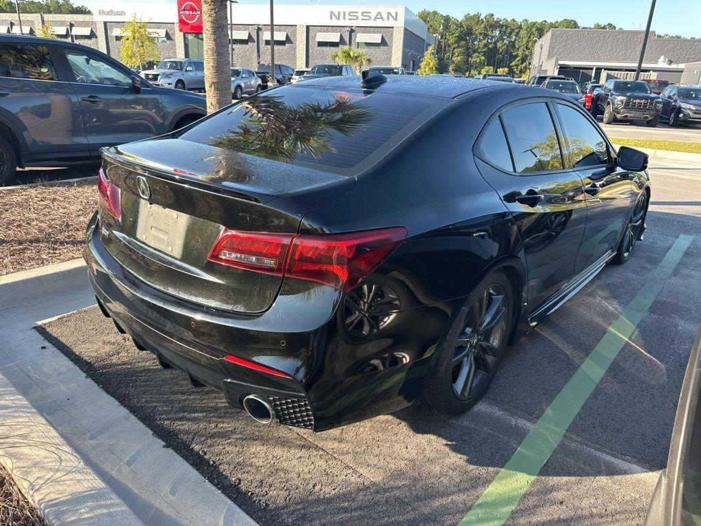 used 2018 Acura TLX car, priced at $17,700