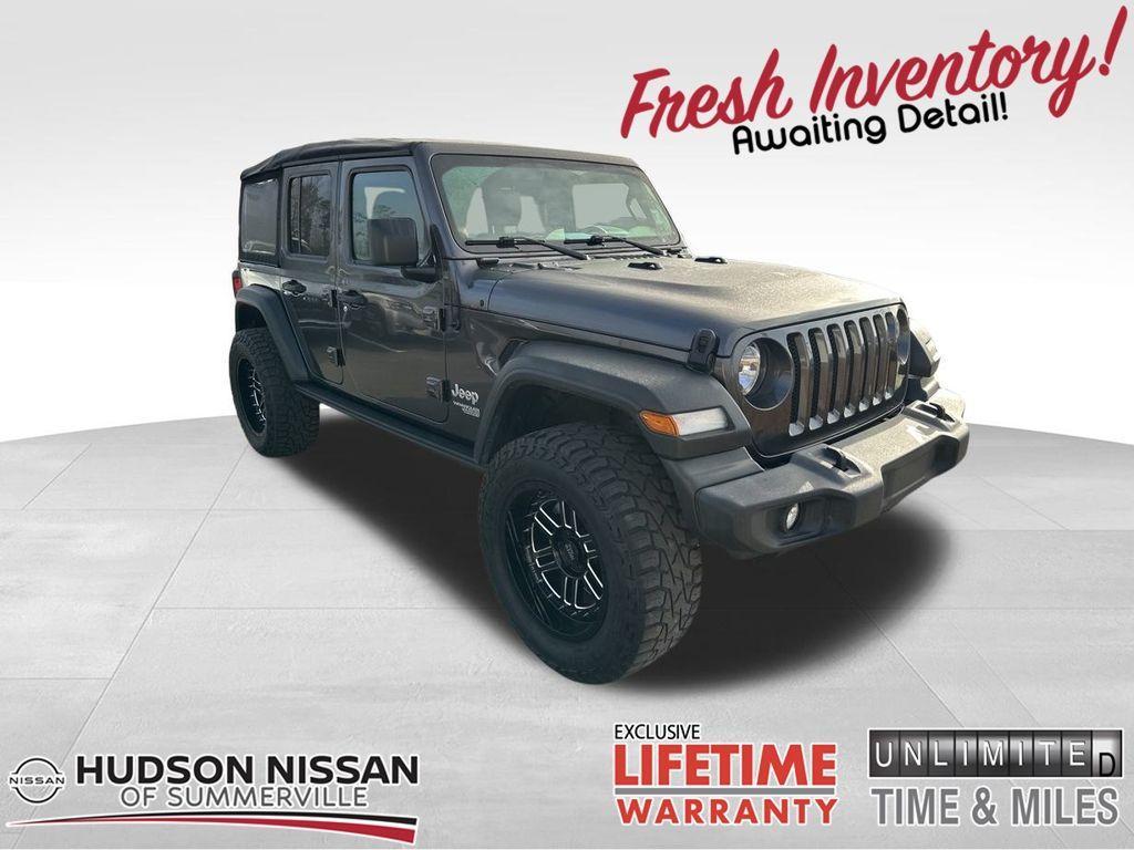 used 2021 Jeep Wrangler Unlimited car, priced at $29,902