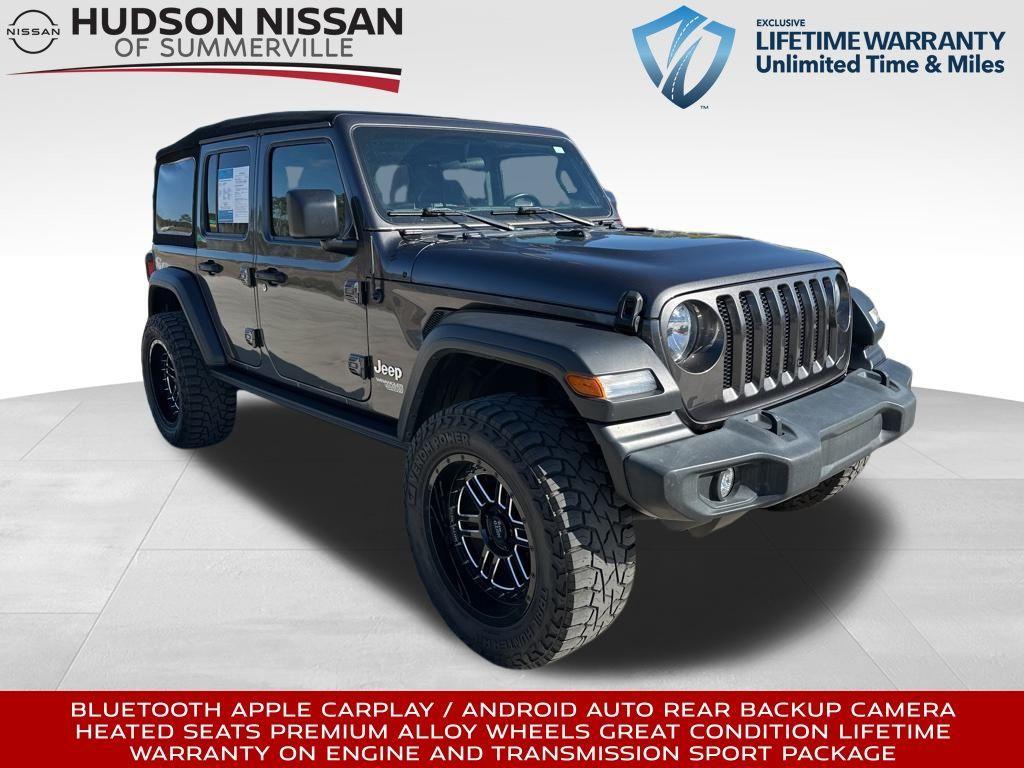 used 2021 Jeep Wrangler Unlimited car, priced at $29,788