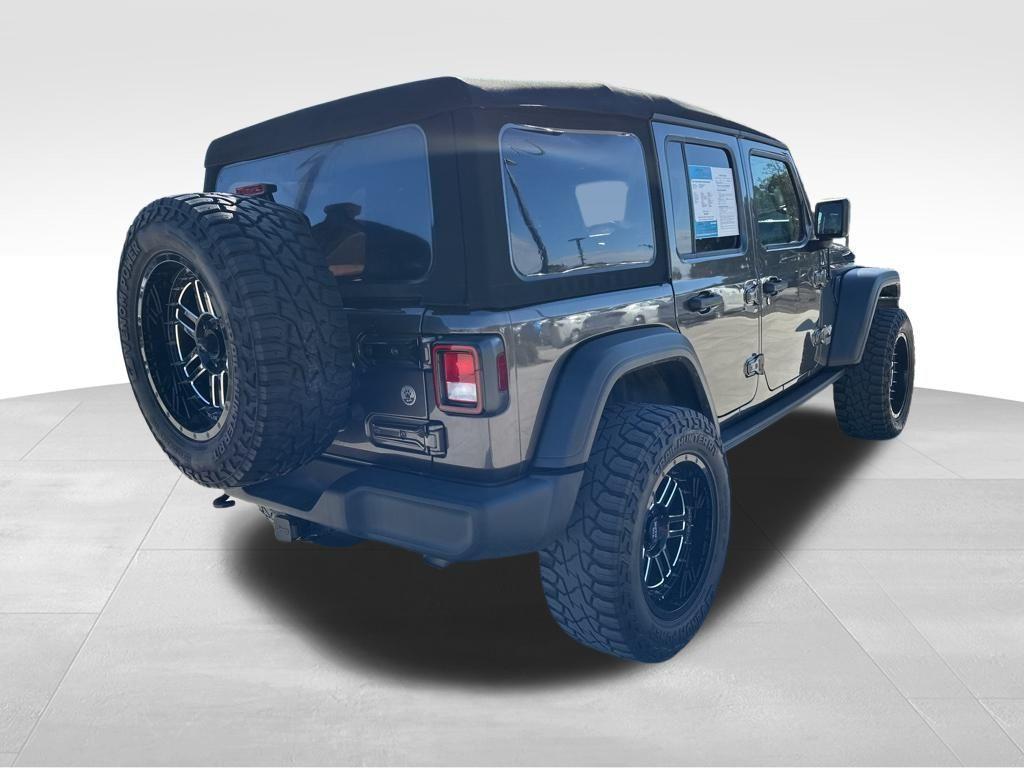 used 2021 Jeep Wrangler Unlimited car, priced at $29,788