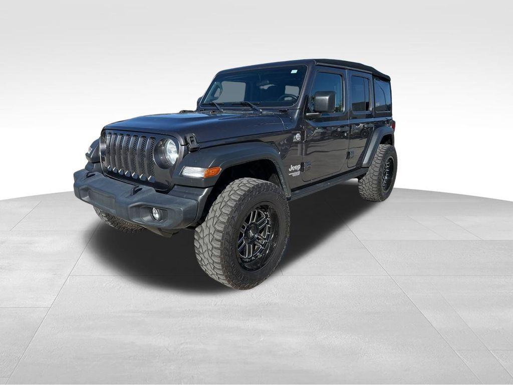 used 2021 Jeep Wrangler Unlimited car, priced at $29,788