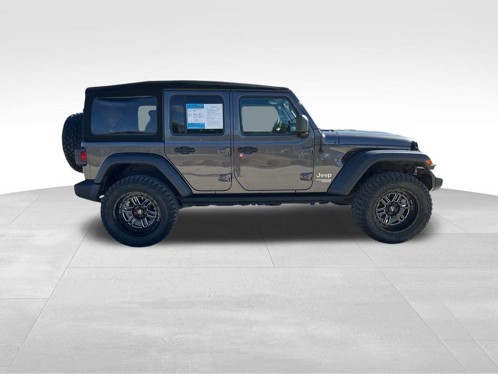 used 2021 Jeep Wrangler Unlimited car, priced at $29,788