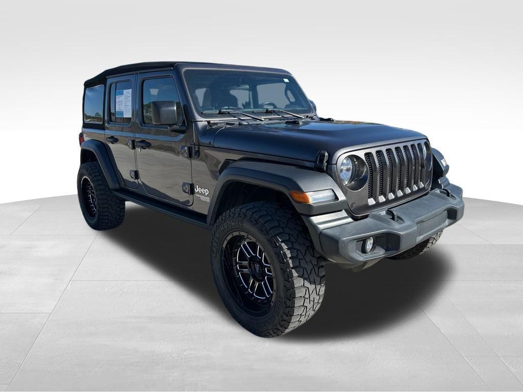 used 2021 Jeep Wrangler Unlimited car, priced at $29,788