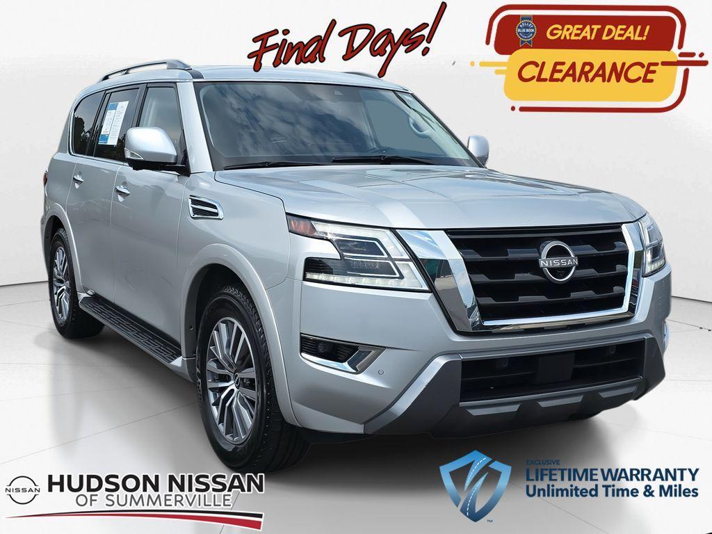 used 2023 Nissan Armada car, priced at $28,300