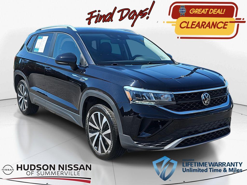 used 2024 Volkswagen Taos car, priced at $18,600