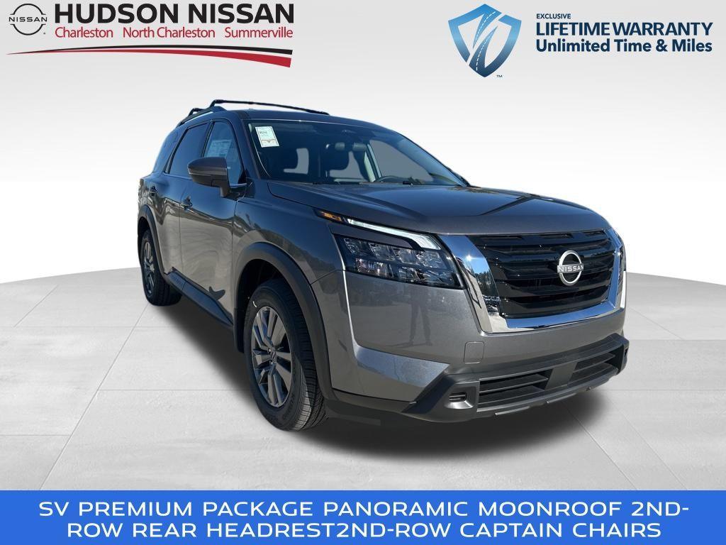 new 2025 Nissan Pathfinder car, priced at $38,632