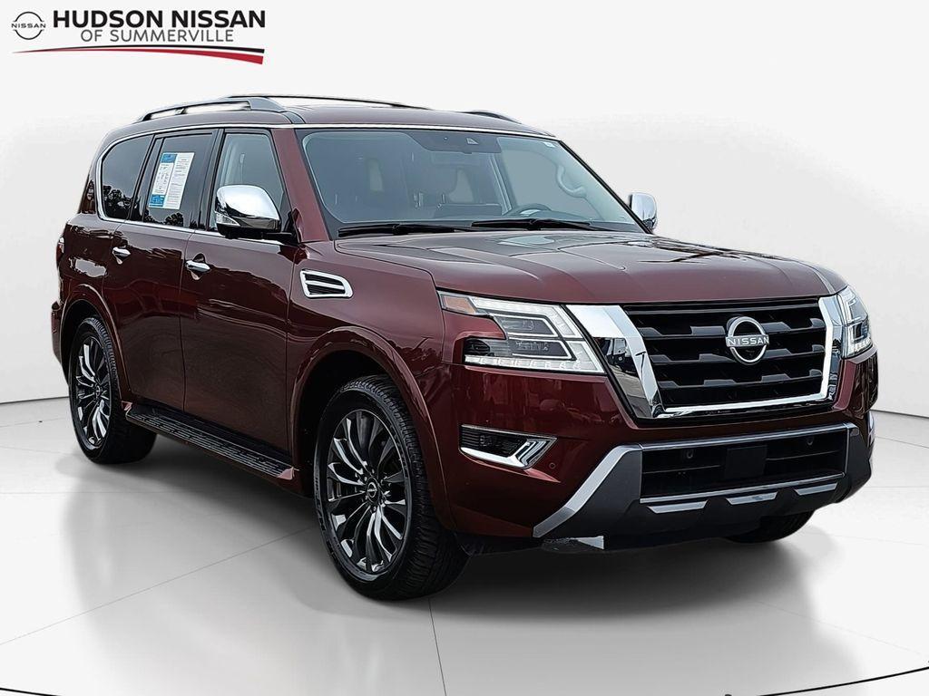 used 2024 Nissan Armada car, priced at $49,600