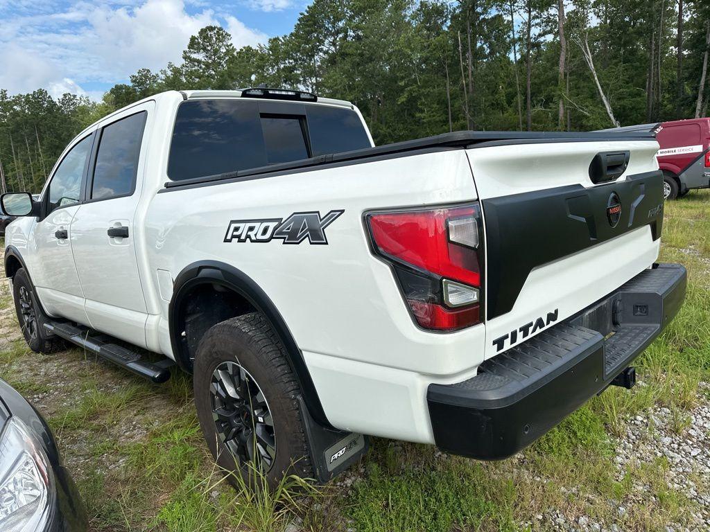 used 2022 Nissan Titan car, priced at $41,500