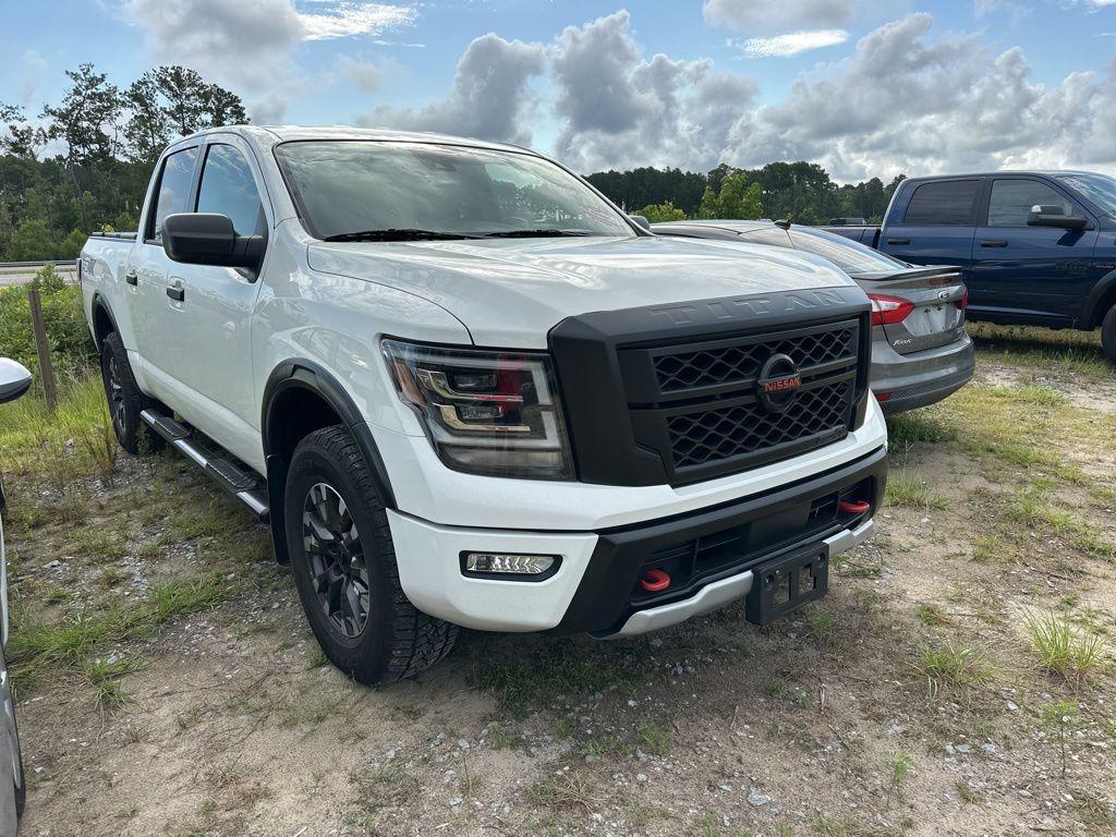 used 2022 Nissan Titan car, priced at $41,500