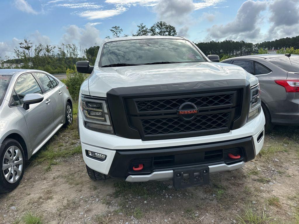 used 2022 Nissan Titan car, priced at $41,500