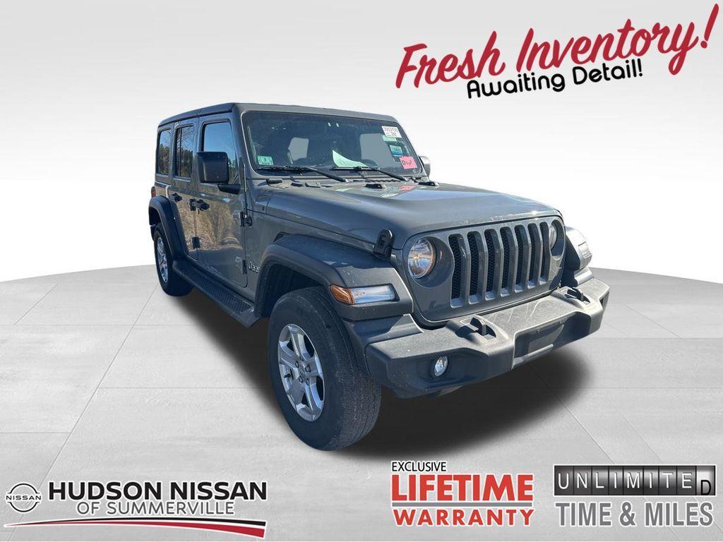 used 2021 Jeep Wrangler Unlimited car, priced at $30,518