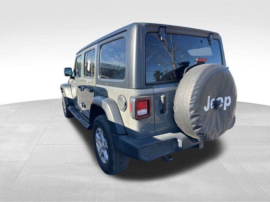 used 2021 Jeep Wrangler Unlimited car, priced at $30,518