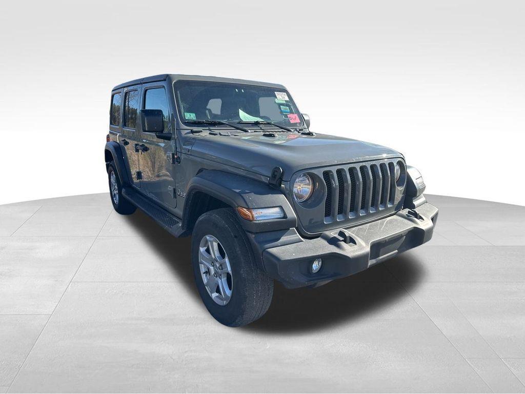 used 2021 Jeep Wrangler Unlimited car, priced at $30,518