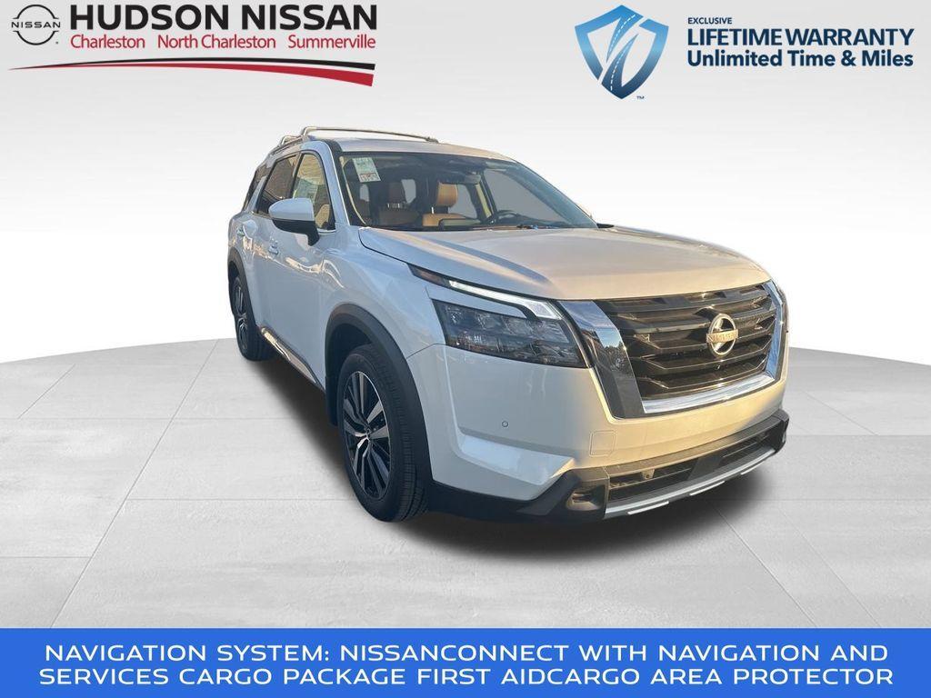 new 2025 Nissan Pathfinder car, priced at $49,443