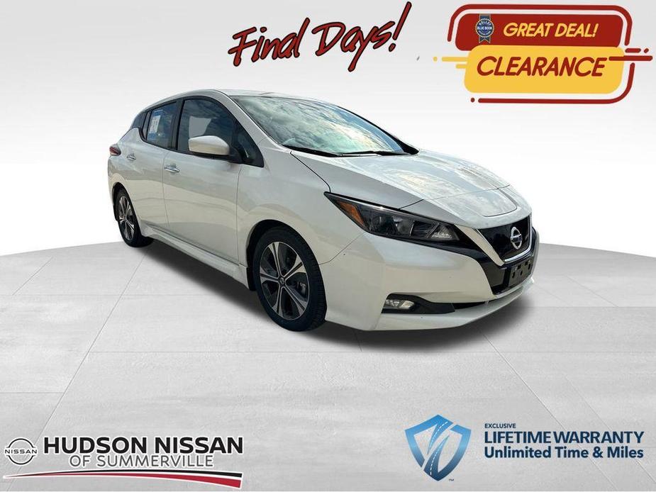 used 2021 Nissan Leaf car, priced at $13,421