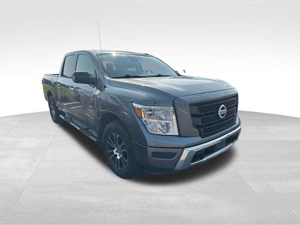 used 2021 Nissan Titan car, priced at $28,900