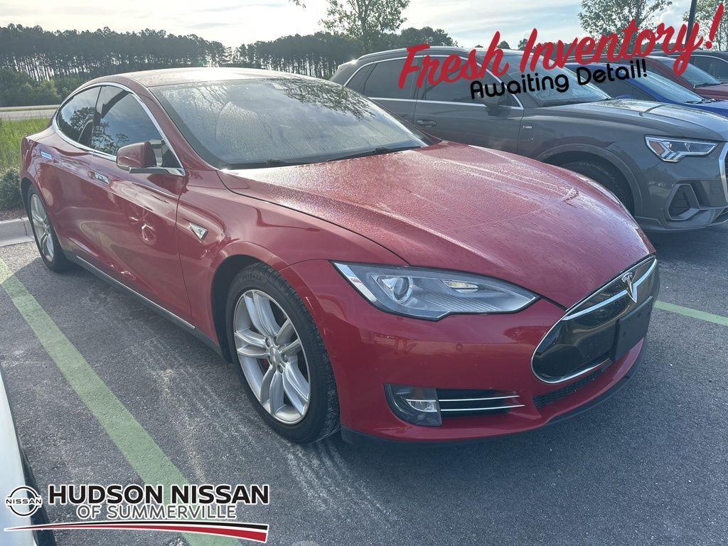 used 2014 Tesla Model S car, priced at $13,600