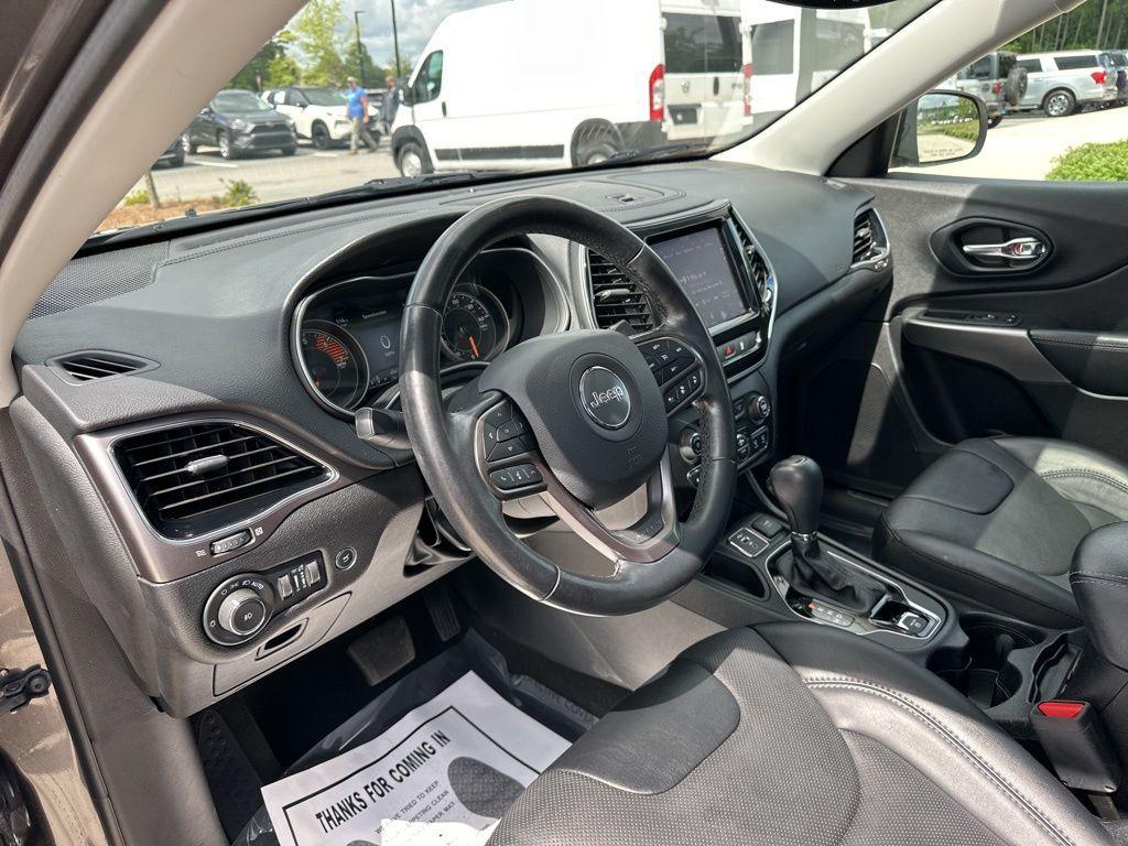 used 2021 Jeep Cherokee car, priced at $22,500