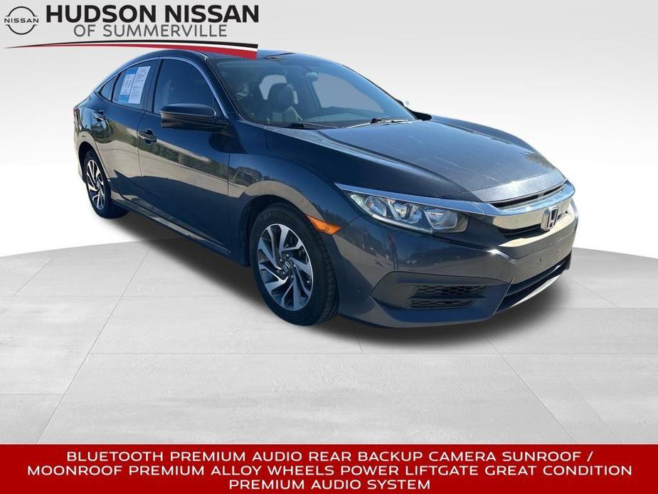 used 2018 Honda Civic car, priced at $17,288