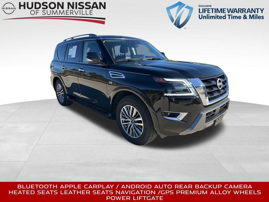 used 2021 Nissan Armada car, priced at $29,818