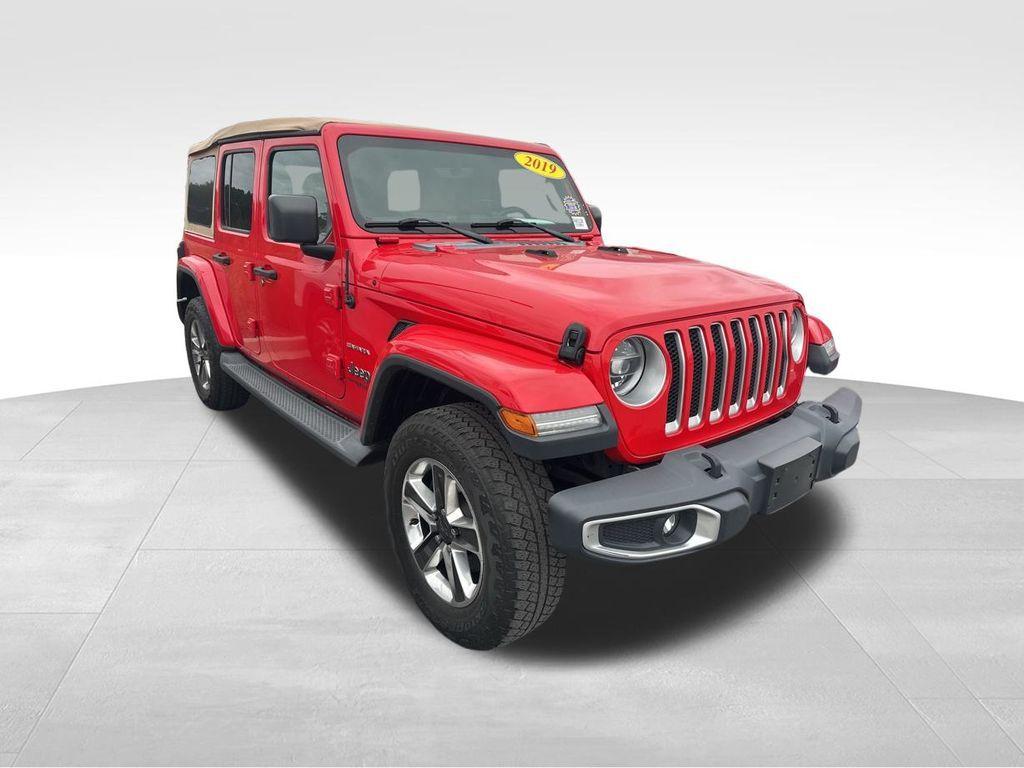 used 2019 Jeep Wrangler Unlimited car, priced at $28,464