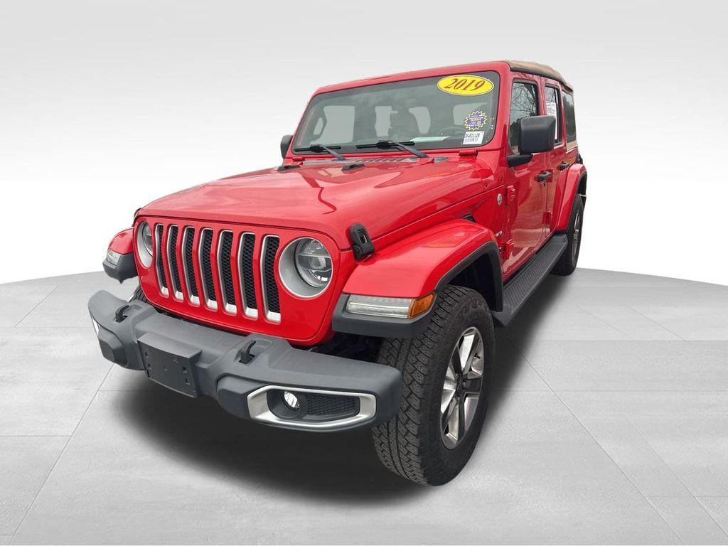 used 2019 Jeep Wrangler Unlimited car, priced at $28,464