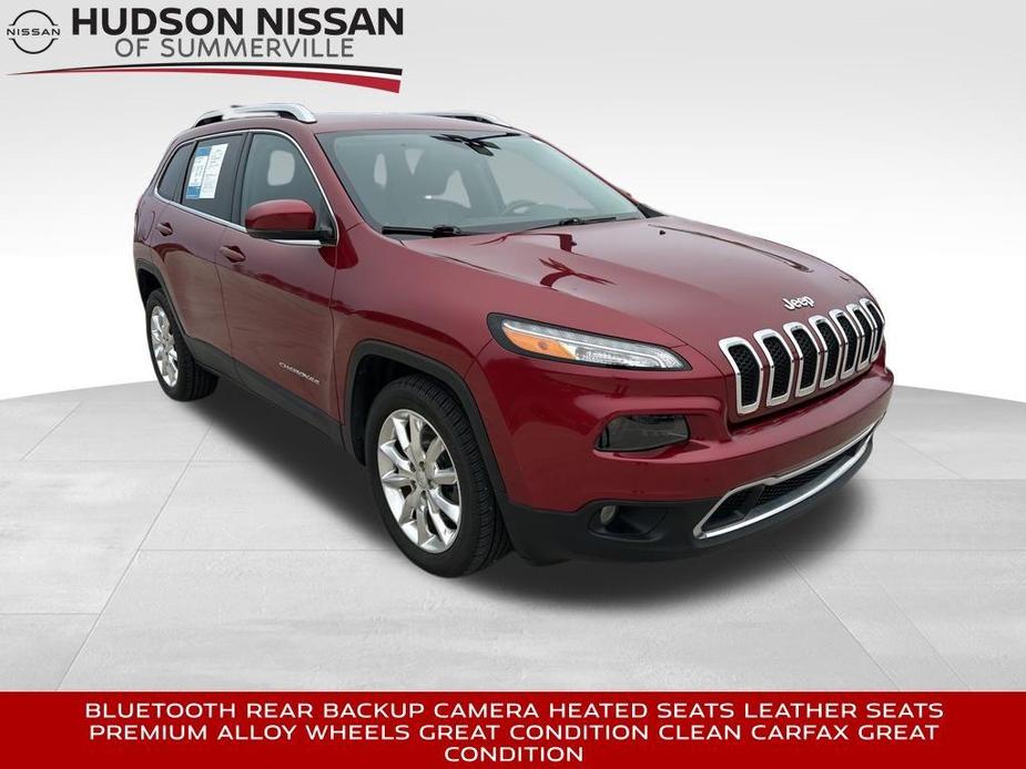 used 2017 Jeep Cherokee car, priced at $12,682