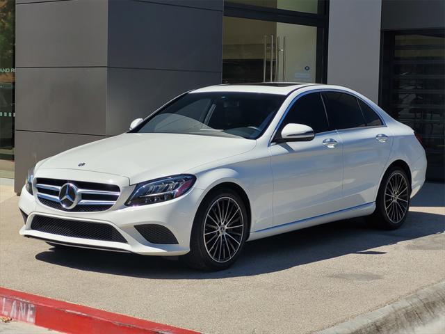 used 2021 Mercedes-Benz C-Class car, priced at $23,522