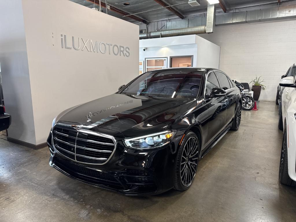 used 2022 Mercedes-Benz S-Class car, priced at $73,888
