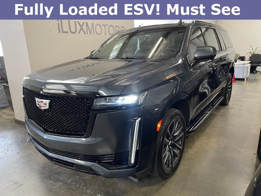 used 2021 Cadillac Escalade ESV car, priced at $63,222