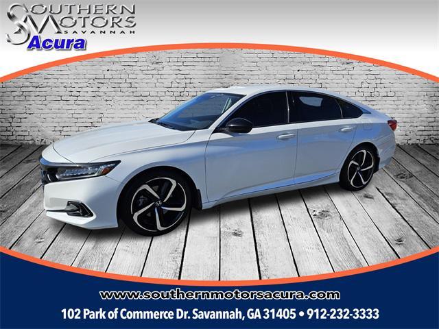 used 2022 Honda Accord car, priced at $23,886