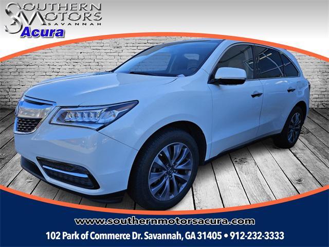 used 2015 Acura MDX car, priced at $16,791