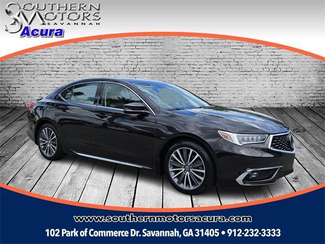 used 2018 Acura TLX car, priced at $20,788