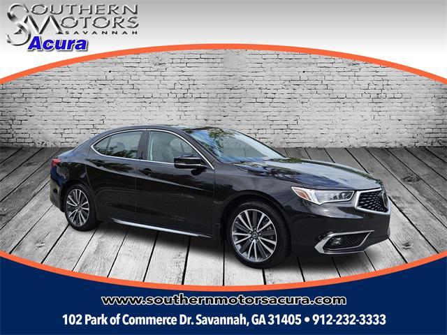 used 2018 Acura TLX car, priced at $20,988