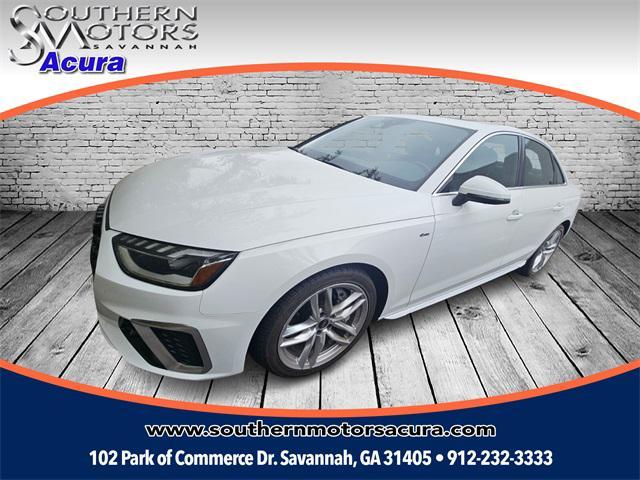 used 2022 Audi A4 car, priced at $29,336