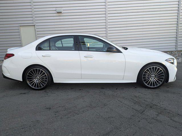 new 2025 Mercedes-Benz C-Class car, priced at $57,845