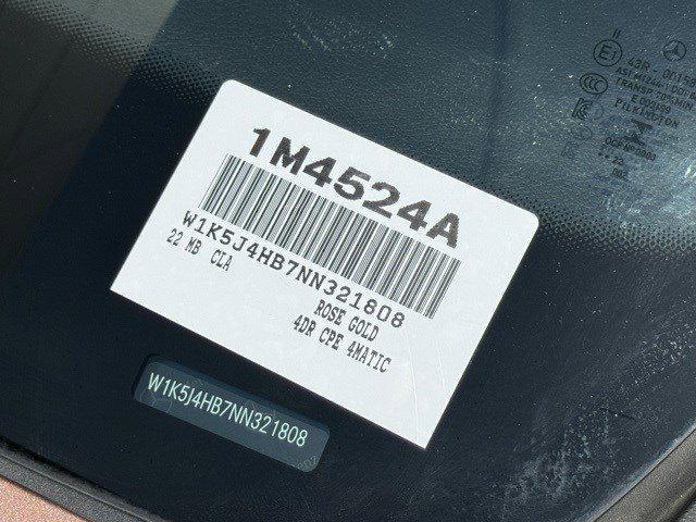 used 2022 Mercedes-Benz CLA 250 car, priced at $32,654