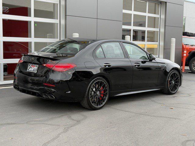 new 2025 Mercedes-Benz AMG C 63 car, priced at $102,055