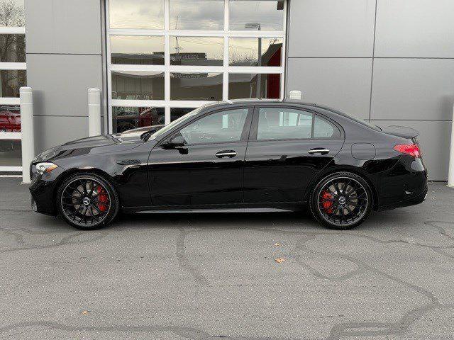 new 2025 Mercedes-Benz AMG C 63 car, priced at $102,055