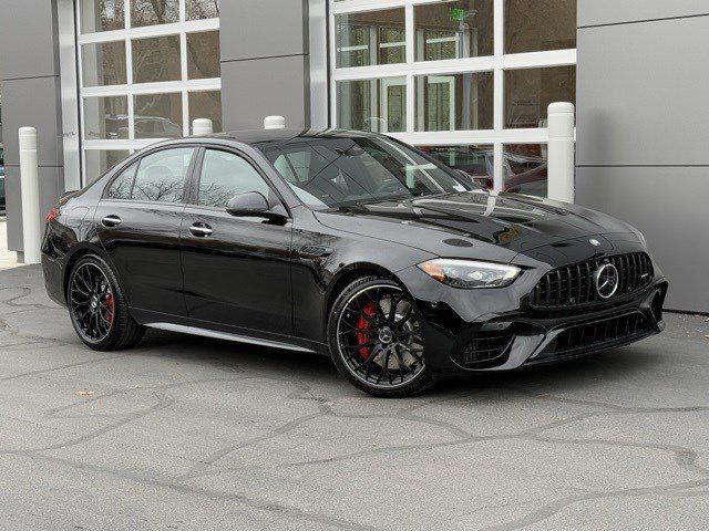 new 2025 Mercedes-Benz AMG C 63 car, priced at $102,055