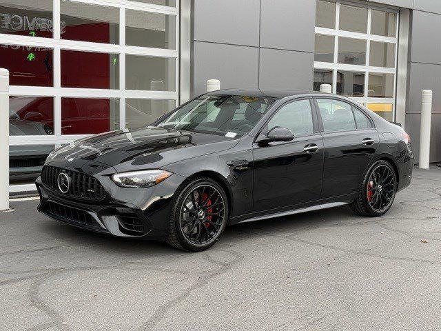 new 2025 Mercedes-Benz AMG C 63 car, priced at $102,055