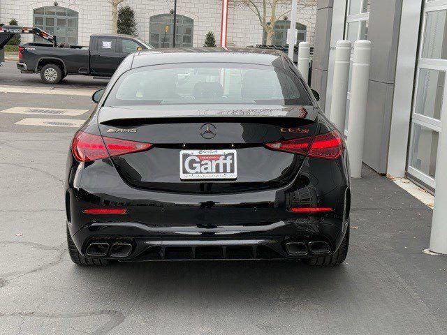 new 2025 Mercedes-Benz AMG C 63 car, priced at $102,055