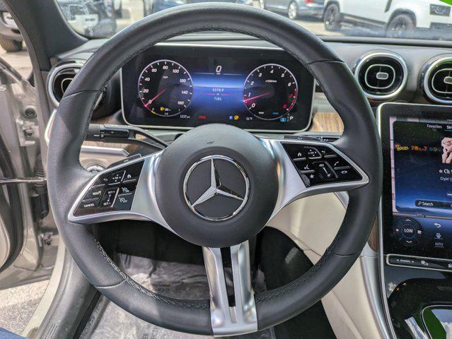 used 2024 Mercedes-Benz C-Class car, priced at $49,635