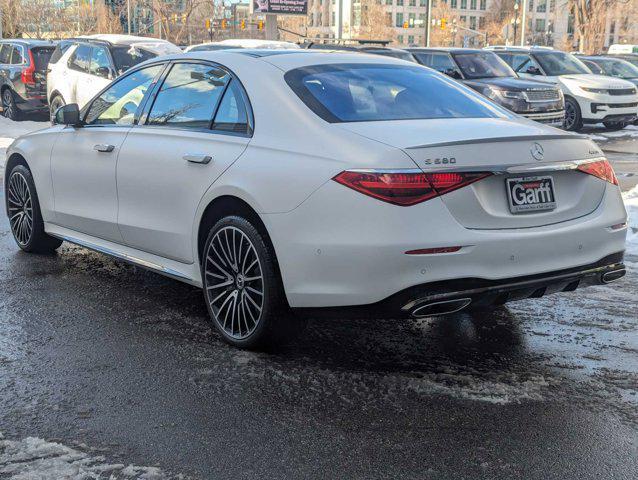 used 2024 Mercedes-Benz S-Class car, priced at $129,720