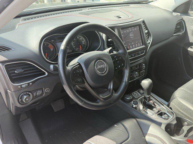 used 2021 Jeep Cherokee car, priced at $26,324