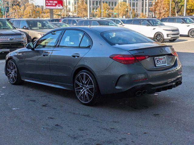 new 2025 Mercedes-Benz AMG C 43 car, priced at $71,305