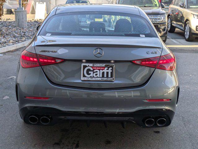 new 2025 Mercedes-Benz AMG C 43 car, priced at $71,305