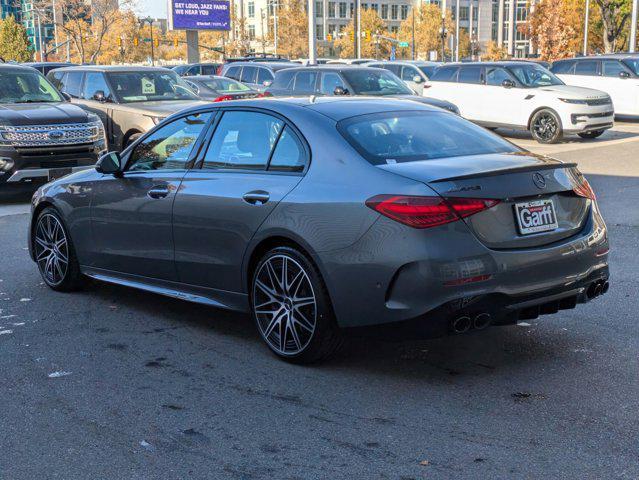 new 2025 Mercedes-Benz AMG C 43 car, priced at $71,305