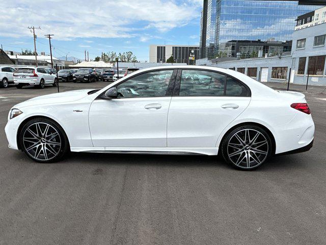 new 2024 Mercedes-Benz AMG C 43 car, priced at $70,110