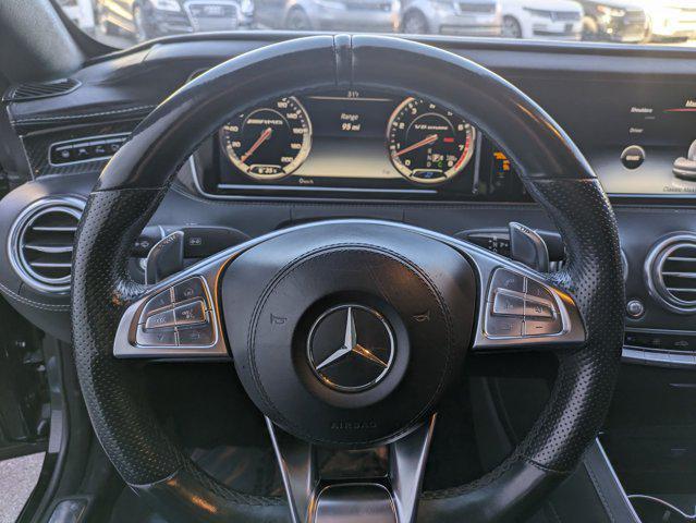 used 2017 Mercedes-Benz AMG S 63 car, priced at $80,058